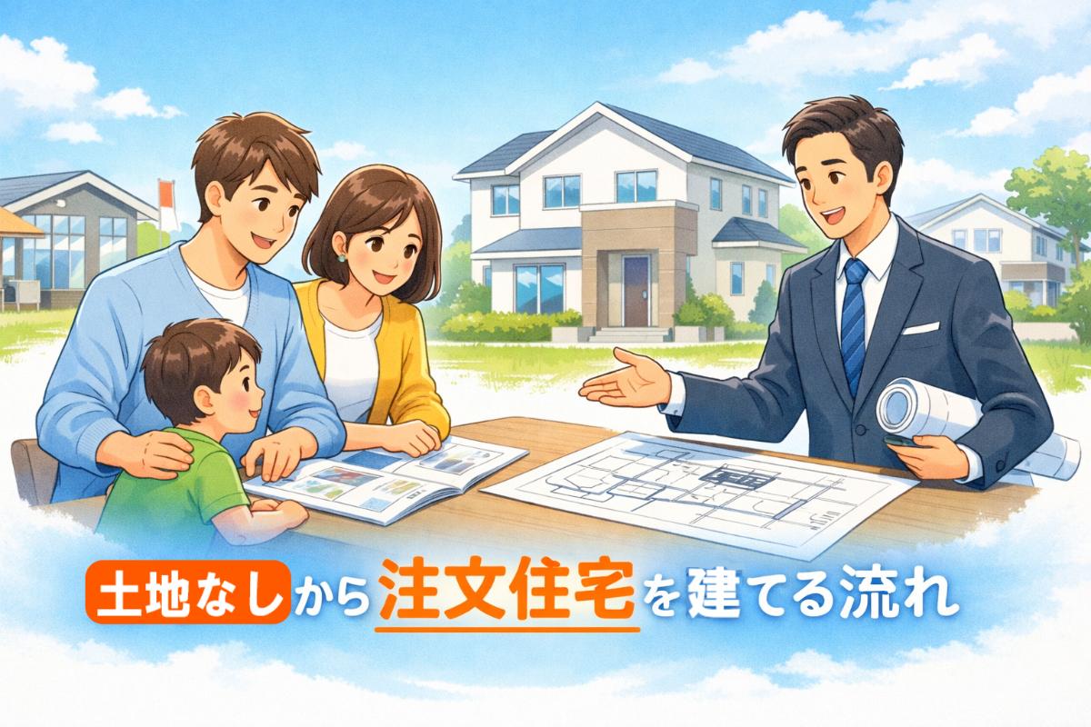 土地なしから注文住宅を建てる流れを徹底解説!費用相場や会社選びのポイントもわかる - 山本建築